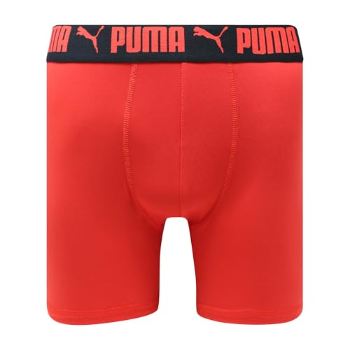 Image of PUMA Men's 4 Pack Active Stretch Boxer Briefs