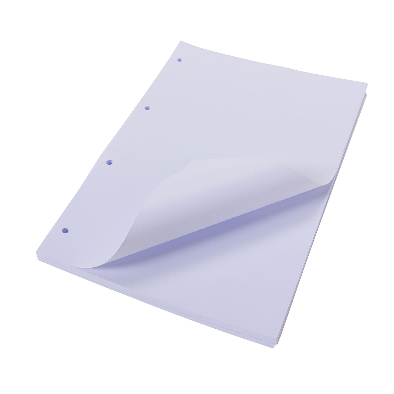 Unipapel A4 Lisci Ricambio 100 Fogli 90 g Carta Certificato FSC Bianco