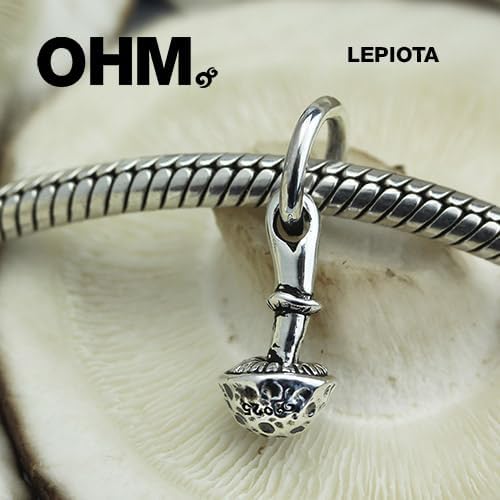 OHM Lepiota Sterling Silver Bead