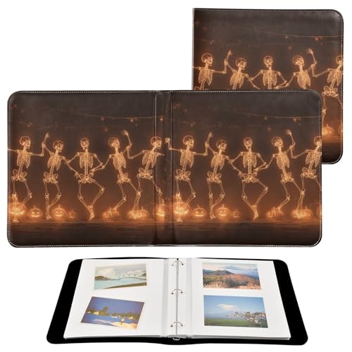 Álbum de Fotos ALAZA con Cubierta de Poliuretano, Diseño de 3 Anillas, para Bodas, Viajes y Recuerdos Familiares miniatura 2