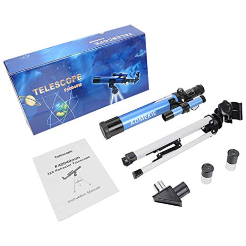 Telescopio para adultos y niños con apertura 40 mm y 300 mm de focal miniatura 2