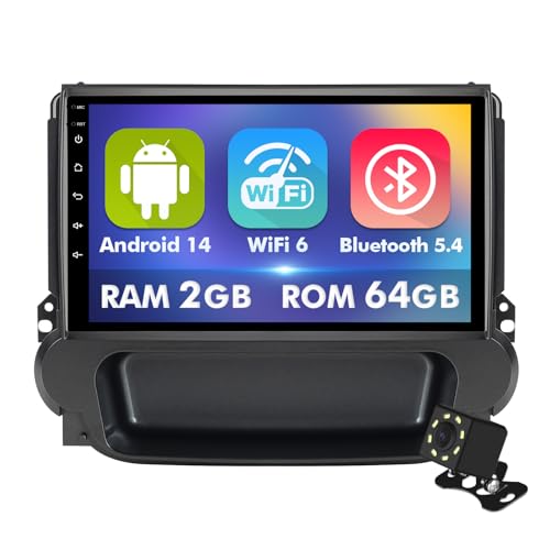 Radio Android 14 9" IPS Touchscreen para Chevrolet Malibu miniatura 1