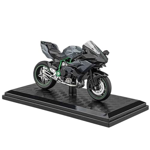 Kawasaki H2R Version Piste moto alliage métal moulé sous pression 1:18