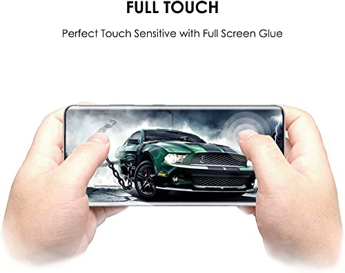 Image of OCTRIX Glass Screen Protector Compatible for Vivo X80 / Vivo X80 Pro with (UV) Full Screen Coverage [Edge to Edge] Advanced Border-Less and Easy Installation Kit- By Blackwik