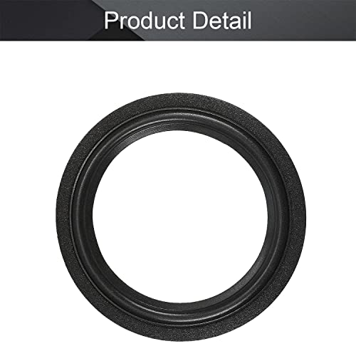 Image of Fielect 6.5inch /163mm Speaker Foam Edge Surround Rings Replacement Part for Speaker Repair or DIY 2pcs
