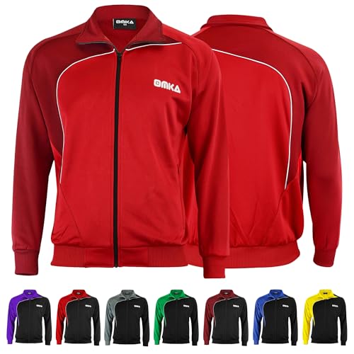 OMKA Herren Leichtgewicht Sportjacke, Feuchtigkeitsableitend,...