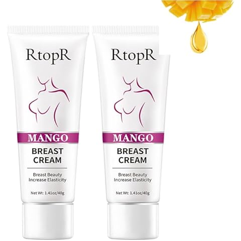 BIOKUSY Breast Enhancement Cream - Powerful Lifting & Plumping Formula for Breast Growth & Enlargement - Upsize Cream for Bust Increase & Pump Up Breast - Natural Bust Enhancement (2 Pack) Cover