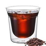 Kaffeetassen aus Glas – Espressotasse aus doppelwandigem Glas...