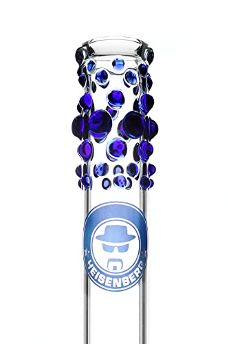 Heisenberg Beaker Bubble 12-Arm Perc Blue Glasbong Höhe 48,5cm Percolator Bong 18.8er Schliff mit Kickloch ohne Eisfach – Bild 6