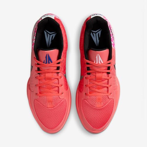 Ja 2 "Heart Eyes Basketball Shoes (IB5842-800, Magic Ember/Pink Foam/Deep Night/Iron Grey) Size 104