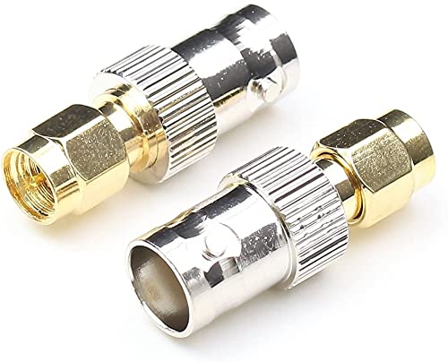 SMA Male to BNC Female Adapters, SMA BNC Connectors to WiFi Antenna 2packs-image-6