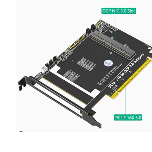 PCIe5.0 X16 to 4C+ Adapters Card for OCP3.0 NIC3.0 Networking Cards Full Speed 400G 800G miniatura 4
