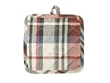 Photo Gallery h&h check presina in cotone e poliestere, 18x18cm Photo Gallery h&h check presina in cotone e poliestere, 18x18cm