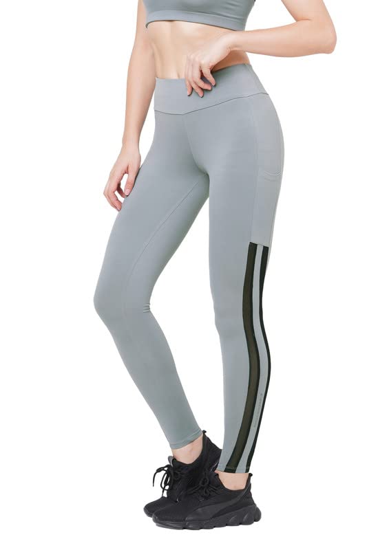 Image of JUST-Dry MESH Panel 7 /8 GO Train Tights