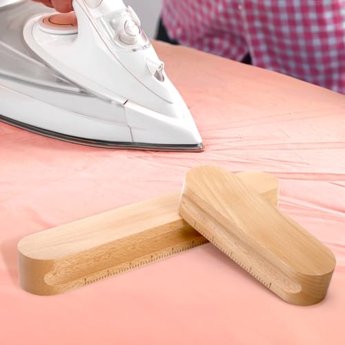 Pince de couture en bois pour presser les pointes lors de vos ateliers - 7