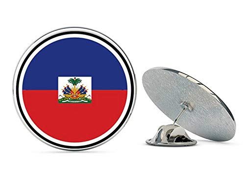 Haiti Flag Metal 0.75