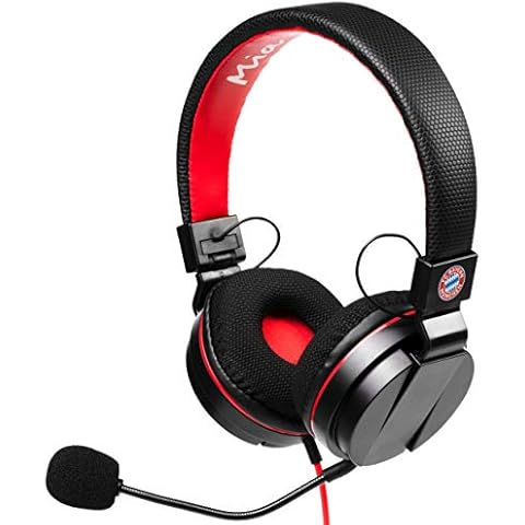 Auriculares universales FC Bayern Munich con micrófono y controlador de audio Cover