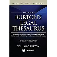Burton's Legal Thesaurus 6th Edition