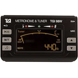 TGI Tgi98w Stemapparaat/metronronoom, hout- en metalen blaasinstrumenten, inclusief clip