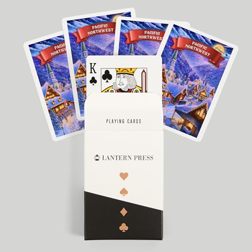 Baraja de cartas Poker Pacific Northwest 52 cartas miniatura 6