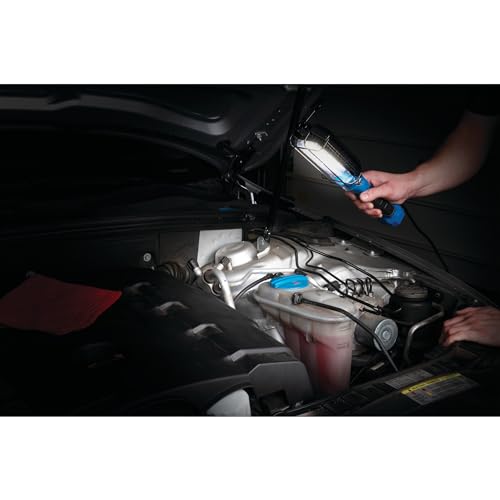 Image of Performance Tool W2237 25' 18GA 1,000 lumen 120V LED Drop Light with Extra Built in 120V Outlet, 1 Pack