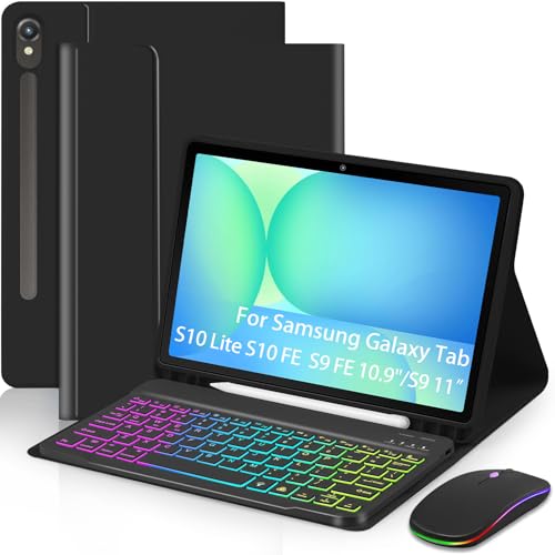 EAMPANG Case with Keyboard Mouse for Samsung Galaxy Tab S...