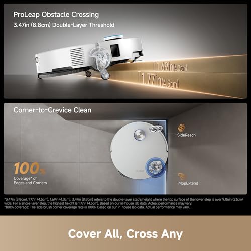 Robot Vacuum with Self-Emptying Station