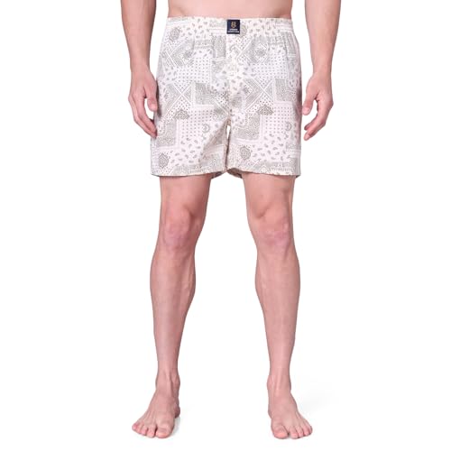 Image of Urban Scottish Men's Boxer Pants 100% Cotton Material with A Stylish Print Soft and Stretchy Elastic Waist Band Dynamic Movement and Hardwearing Stitching Breathable with A Gentle Snug Fit
