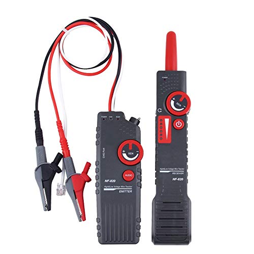 Kolsol Underground Wire Locator Cable Tester Locate High & Low Voltage Wires and Control Wires Cables Pet Fence Wires