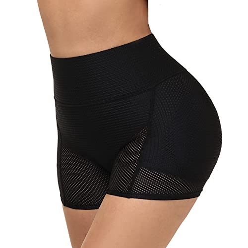 Lu's Chic Women's Padded Shapewear Shorts Hip Padding Lifter Panties Mesh Body Shaper Shorts Shapewear4