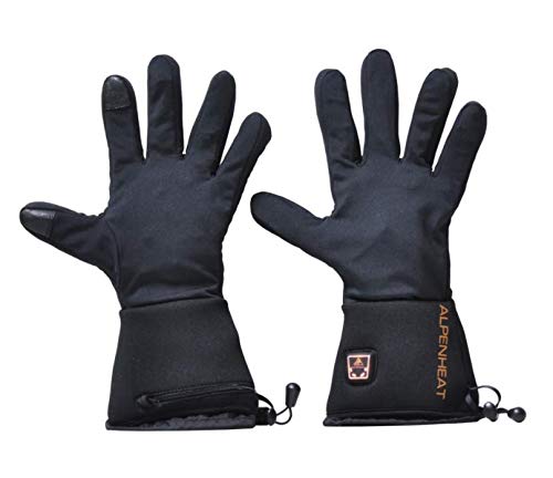Alpenheat Unisex Handschuhe Fire-Gloveliner Heated glove liner, Schwarz, XXL, AG1-XXL