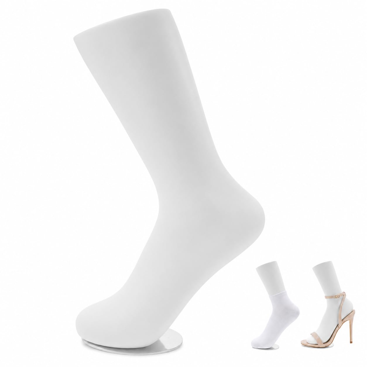 Mannequin de pied féminin Zerodeko pour présentation de chaussettes et bijoux