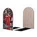 Phone Booth London Street Stylish Beech Wood Magazine File Holder: Non-Slip, Easy to Install, Perfect for Office Supplies, Books, and More