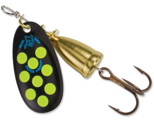 Blue Fox 60-50-711IC Classic Vibrax 05 Painted Tackle, Hot Pepper, 7/16