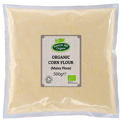 Harina de maíz orgánica (maíz) 500 g de Hatton Hill Organic