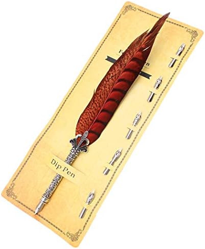 Review For FunSponsor Antique Feather Dip Pen Set, Harry Potter Writing