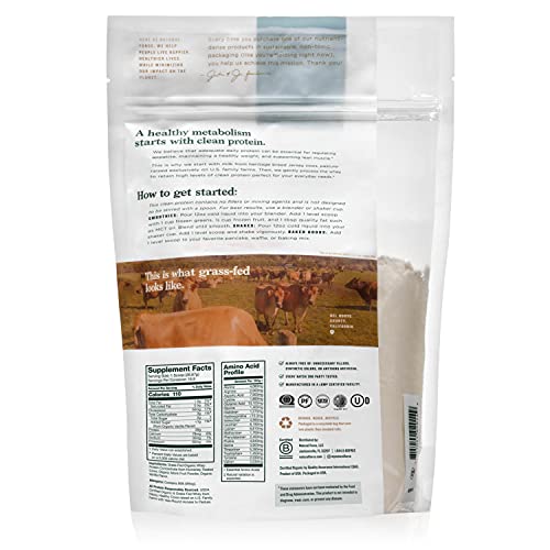 Natural Force Grass Fed Organic Whey Protein Powder – Non GMO Verified, Humane Certified & Lab Tested for Toxins – Real Vanilla Flavor – Keto Friendly, Low Carb, and Kosher - 16 Ounce A2 Protein - Image 3