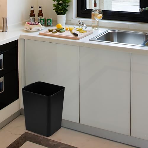 Caneca de basura rectangular de 4 galones, pack x3 miniatura 6