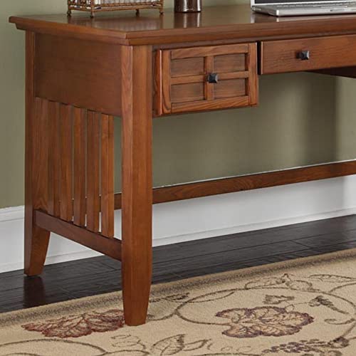 Arts & Crafts Cottage Oak Executive Desk By Home Styles #TOP3