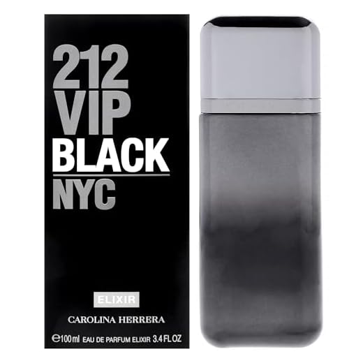 Carolina Herrera 212 Vip Black Elixir Edp Perfume Masculino 100ml