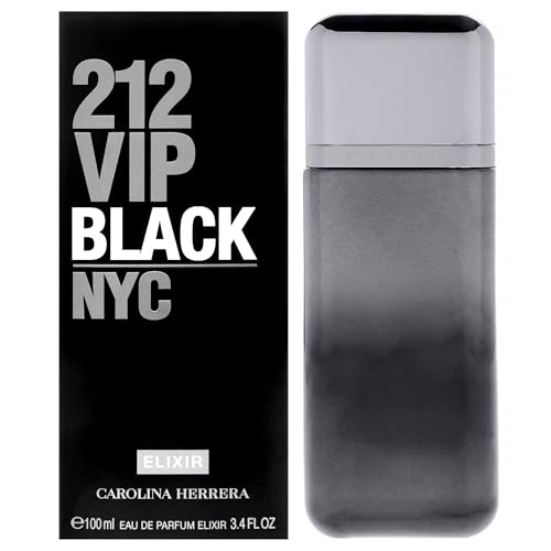 Listado de Carolina Herrera Caballero - los más vendidos. 43 212 VIP Black Elixir by Carolina Herrera for Men - 3.4 oz EDP Spray