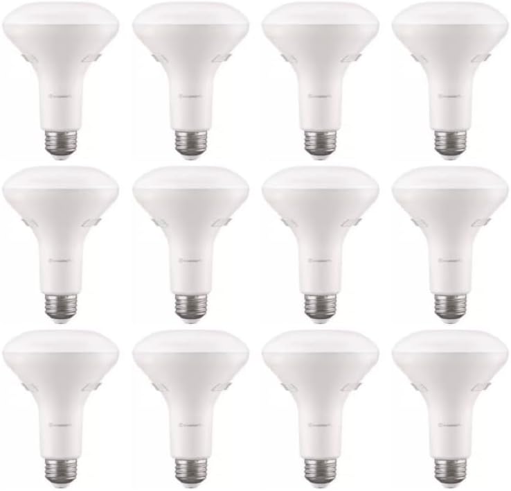 EcoSmart BR30 65/75/90-Watt Equivalent Universal Select LED Flood Light Bulb with Selectable Color Temperature (12-Pack)