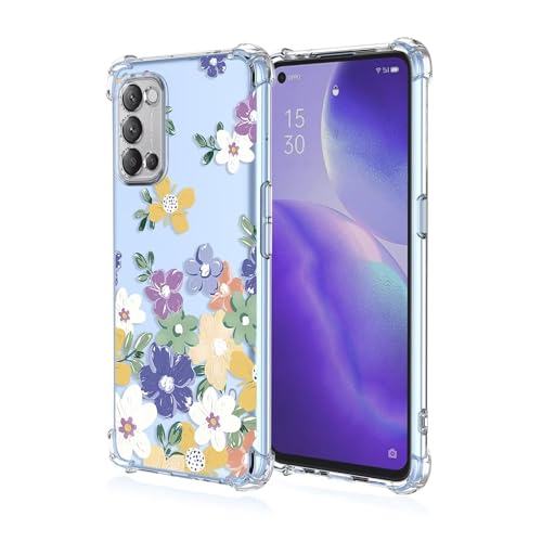 Jeelar para OPPO A52 Funda,Lindo Fotos de Dibujos Animados Adecuado para Chicas Protectora Suave Silicona Funda-A64