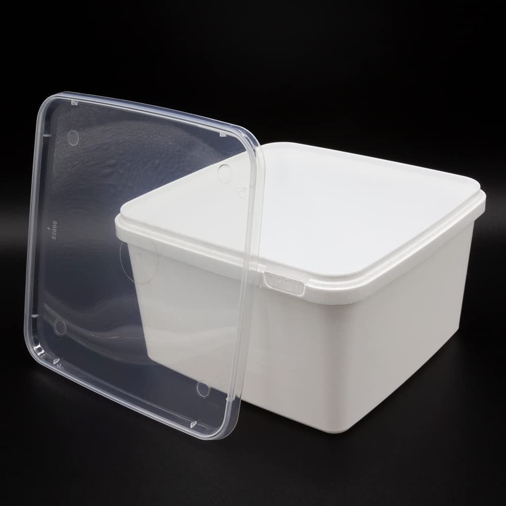 Produktbild von BraPlast Dose 5,8 Liter 18,5 X 18,5 X 19,0 Cm - Transparent Mit