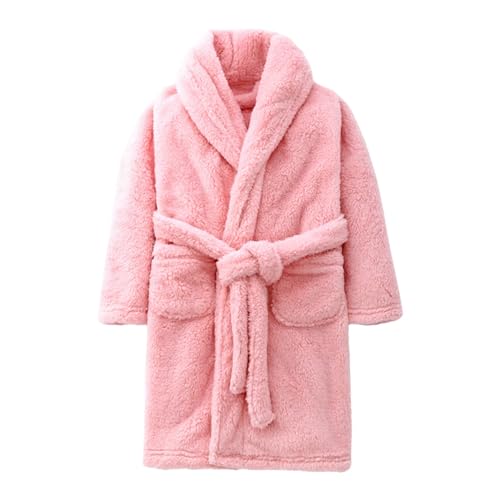Unisex Plush Hooded 𝗥obe for Toddler Boys Girls Solid Fleece 𝐁ath𝗿obe Children Flannel Soft Plush Baby Bunny