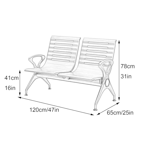 Sillas de sala de espera dobles para optimizar el confort de sus visitas 3