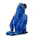 The Petting Zoo Hyacinth Macaw Stuffed Animal Plushie, Gifts for Kids, Earth Keeperz Rainforest Animals, Zoologee Blue Hyacinth Macaw Plush Toy, 12 inches