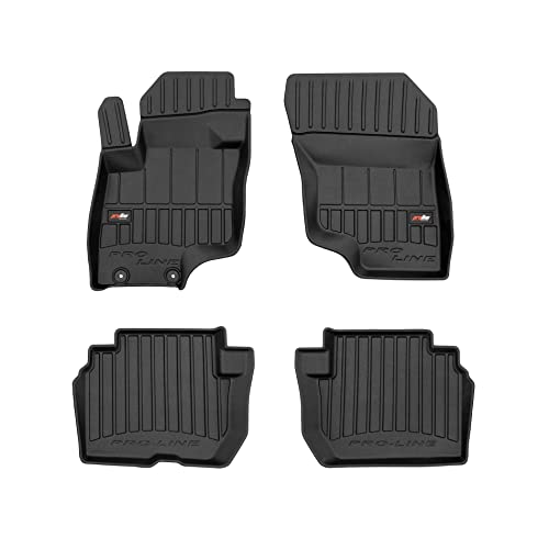 FROGUM ProLine 3D Tapis de Sol Voiture exclusifs en Caoutchouc pour Mitsubishi Eclipse Cross Desde 2018 | Les bords Les Plus hauts