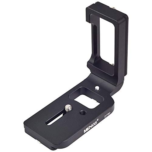 MENGS D750 1/4'' Quick Release Plate para cámara Nikon D750 Compatible con Arca Swiss Standard