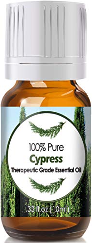 Diffuse Essential Oils 10ml - Cypress Essential Oil - 0.33 Fluid Ounces